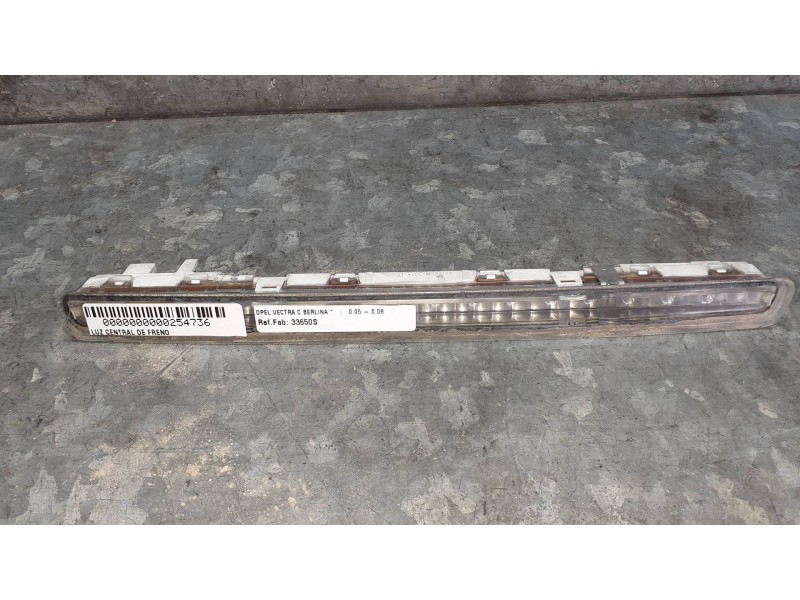 Recambio de luz central de freno para opel vectra c berlina referencia OEM IAM 33650S 45222 