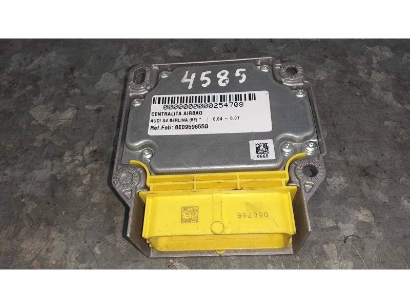 Recambio de centralita airbag para audi a4 berlina (8e) referencia OEM IAM 8E0959655G 0285001668 BOSCH