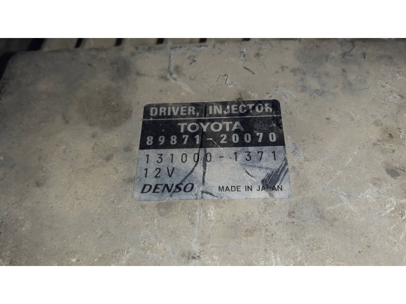 Recambio de centralita motor uce para toyota avensis berlina (t25) referencia OEM IAM 8987120070 1310001371 DENSO