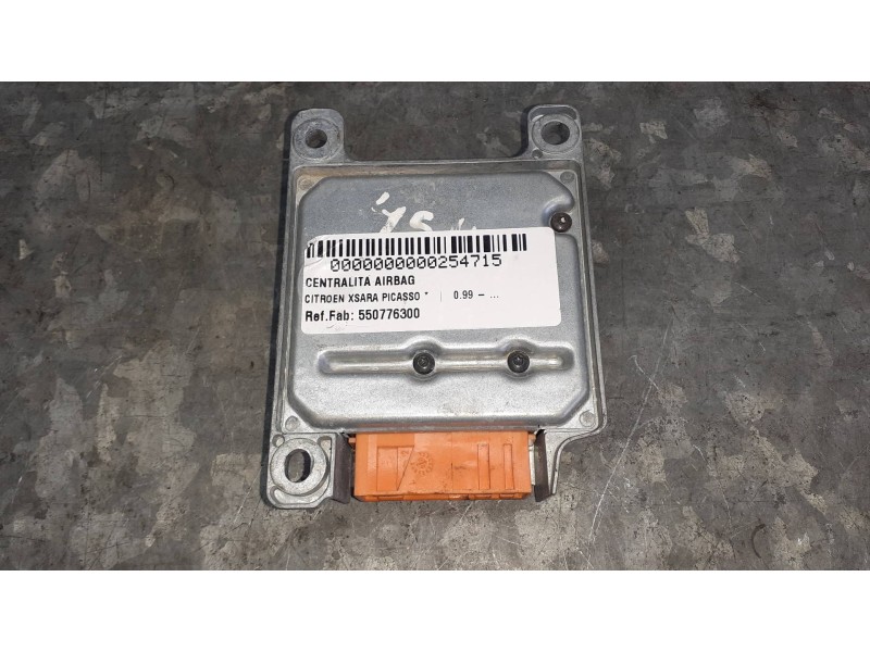 Recambio de centralita airbag para citroen xsara picasso referencia OEM IAM 550776300 9632167780 
