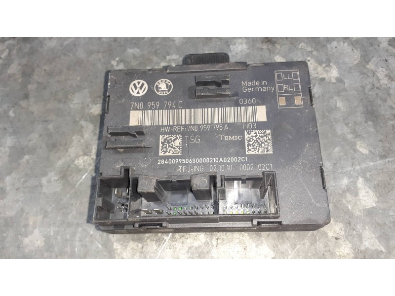 Recambio de modulo electronico para volkswagen sharan (7n1) referencia OEM IAM 7N0959794C  
