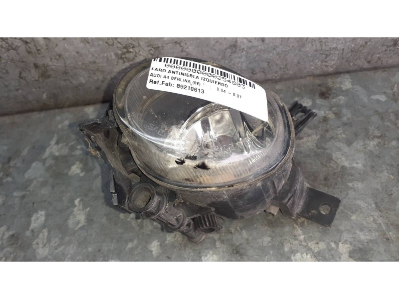 Recambio de faro antiniebla izquierdo para audi a4 berlina (8e) referencia OEM IAM 89210613 H1164211 