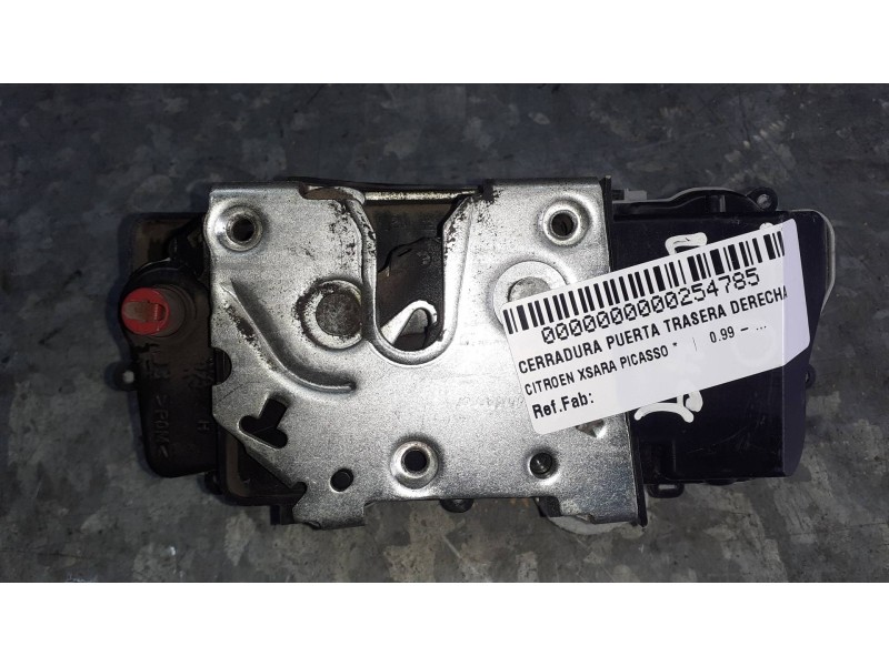 Recambio de cerradura puerta trasera derecha para citroen xsara picasso referencia OEM IAM   