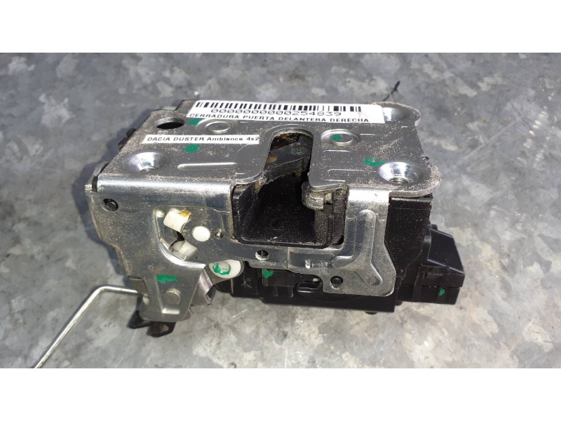 Recambio de cerradura puerta delantera derecha para dacia duster ambiance 4x2 referencia OEM IAM   