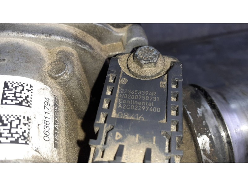 Recambio de caja mariposa para dacia sandero referencia OEM IAM 161A09287R 063611794 223653394R