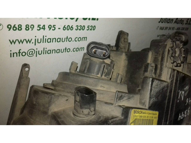 Recambio de faro izquierdo para bmw serie 3 berlina (e46) 320d referencia OEM IAM 0301089205  BOSCH