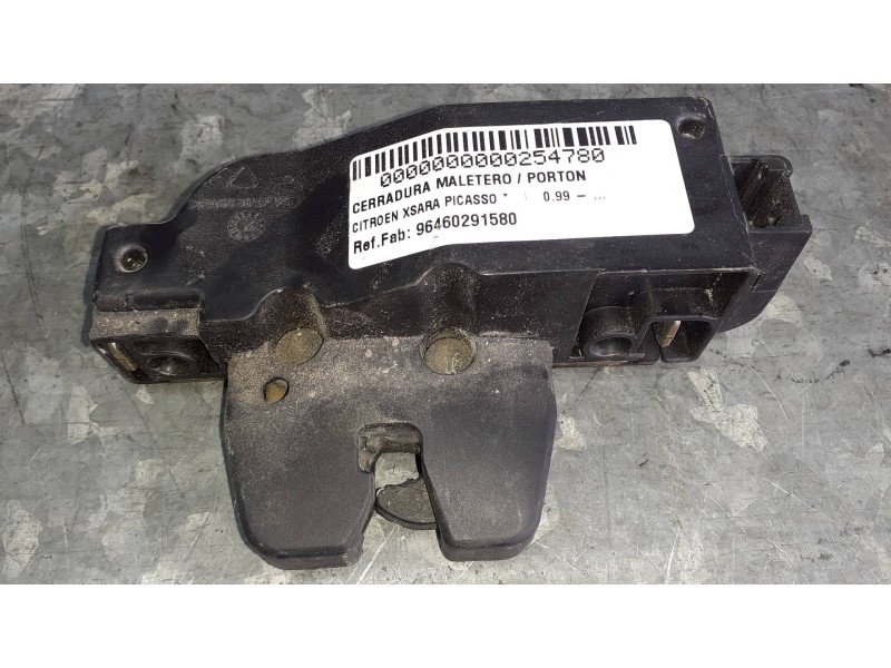Recambio de cerradura maletero / porton para citroen xsara picasso referencia OEM IAM 96460291580 17120423 
