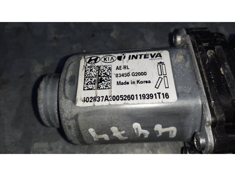 Recambio de motor elevalunas trasero izquierdo para hyundai ioniq 5 5 referencia OEM IAM 83450G2000 402837A2005260119391T16 