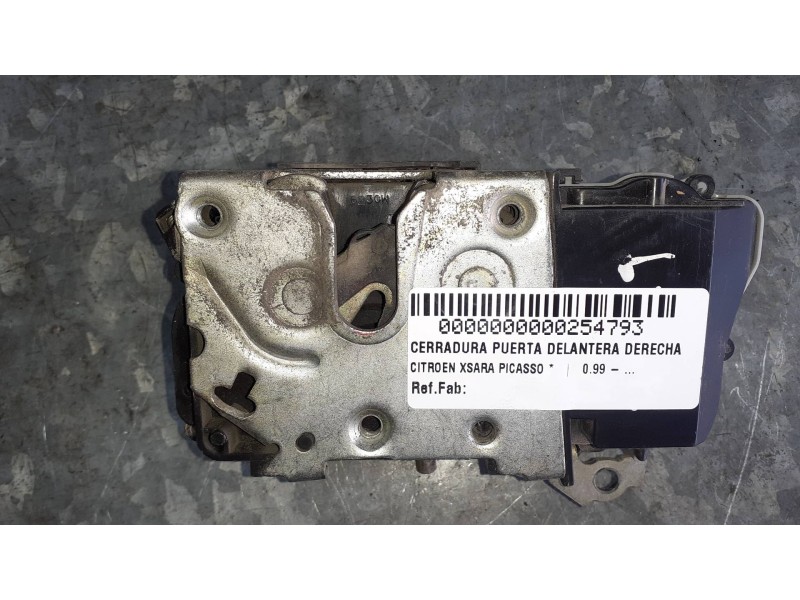 Recambio de cerradura puerta delantera derecha para citroen xsara picasso referencia OEM IAM   