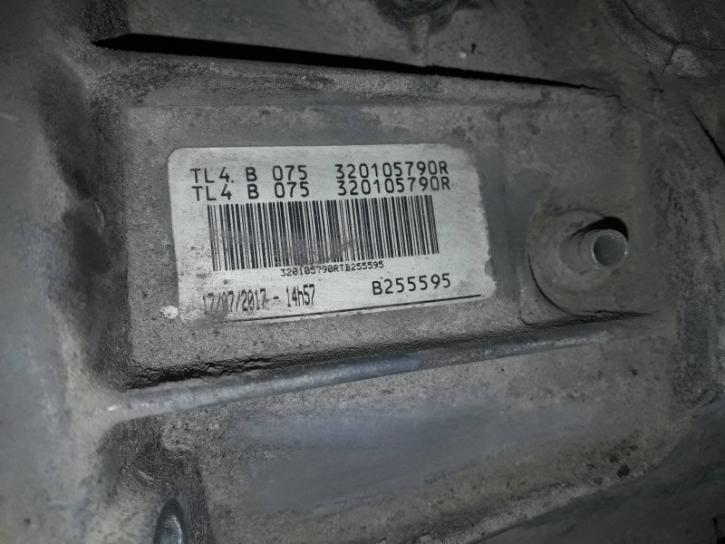 Recambio de caja cambios para dacia duster ambiance 4x2 referencia OEM IAM   