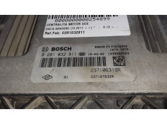 Recambio de centralita motor uce para dacia sandero referencia OEM IAM 0281032811 237106319R 1039S92503 2