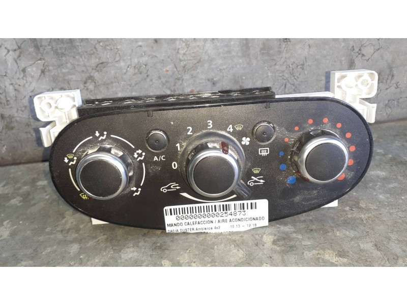 Recambio de mando calefaccion / aire acondicionado para dacia duster ambiance 4x2 referencia OEM IAM D170529AL2S10358  