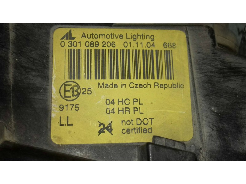 Recambio de faro derecho para bmw serie 3 berlina (e46) 320d referencia OEM IAM 0301089206  BOSCH