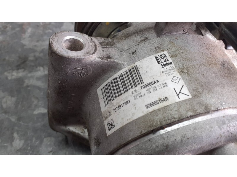 Recambio de compresor aire acondicionado para dacia duster ambiance 4x2 referencia OEM IAM 7073817991 T99006AA 926005154R