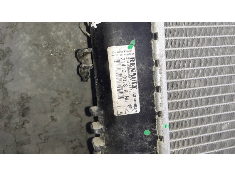 Recambio de radiador agua para dacia duster ambiance 4x2 referencia OEM IAM 2140100D78R 170714 185566