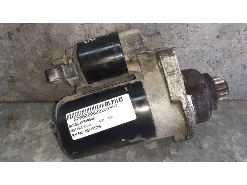 Recambio de motor arranque para seat toledo (1l) referencia OEM IAM 001121008 02A911023L 