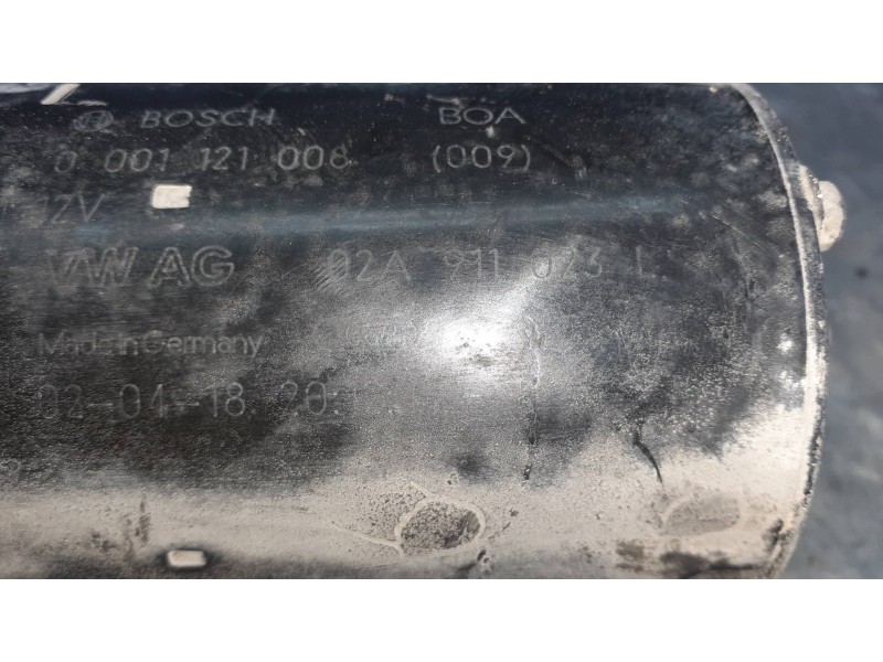 Recambio de motor arranque para seat toledo (1l) referencia OEM IAM 001121008 02A911023L 