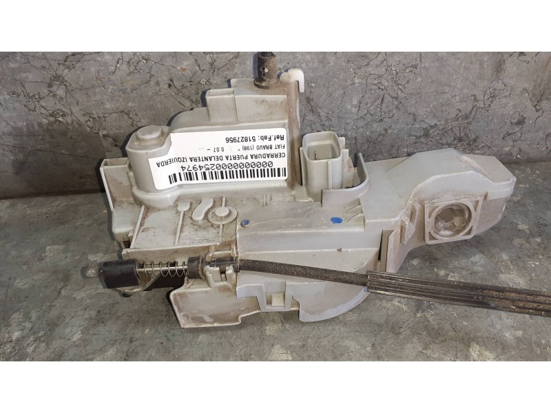 Recambio de cerradura puerta delantera izquierda para fiat bravo (198) referencia OEM IAM 51827956  