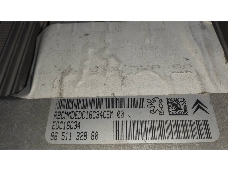 Recambio de centralita motor uce para citroen c4 berlina referencia OEM IAM 9651132880  