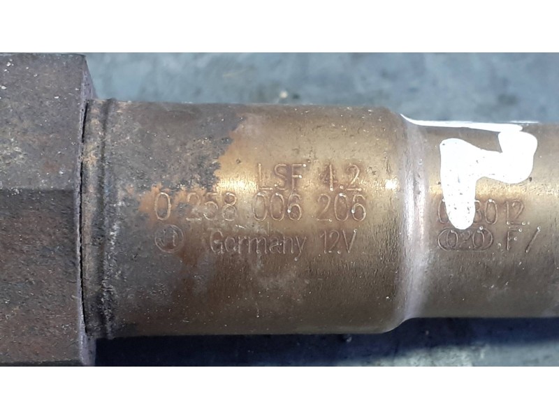 Recambio de sonda lambda para fiat bravo (198) referencia OEM IAM 0258006206  BOSCH