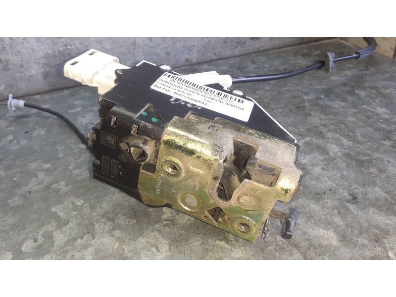 Recambio de cerradura puerta delantera derecha para citroen c4 berlina referencia OEM IAM 9647172680F03 40627120 
