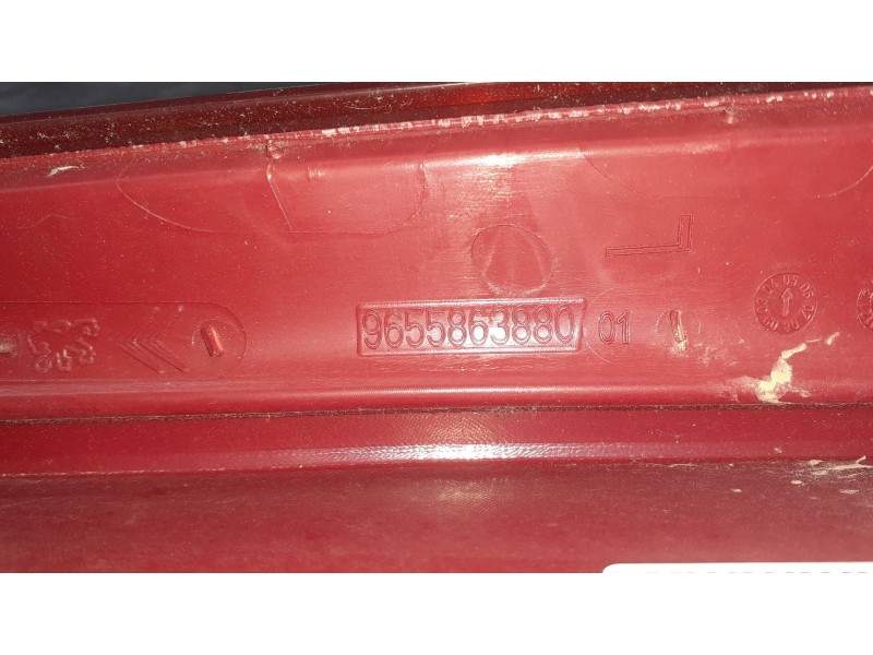 Recambio de piloto trasero izquierdo para citroen c4 berlina referencia OEM IAM 9655863880 4CZX13405D 