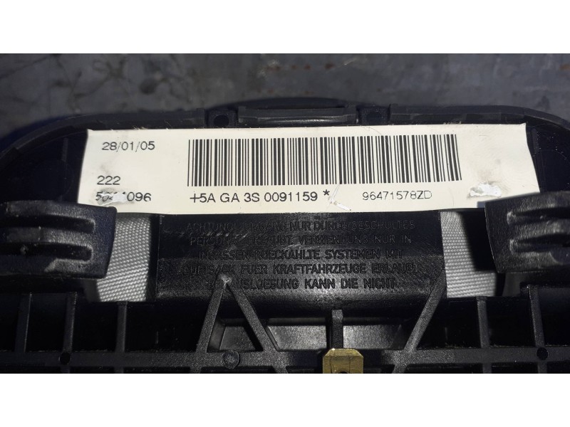 Recambio de airbag delantero izquierdo para citroen c4 berlina referencia OEM IAM 5AGA3S0091159 96471578ZD 