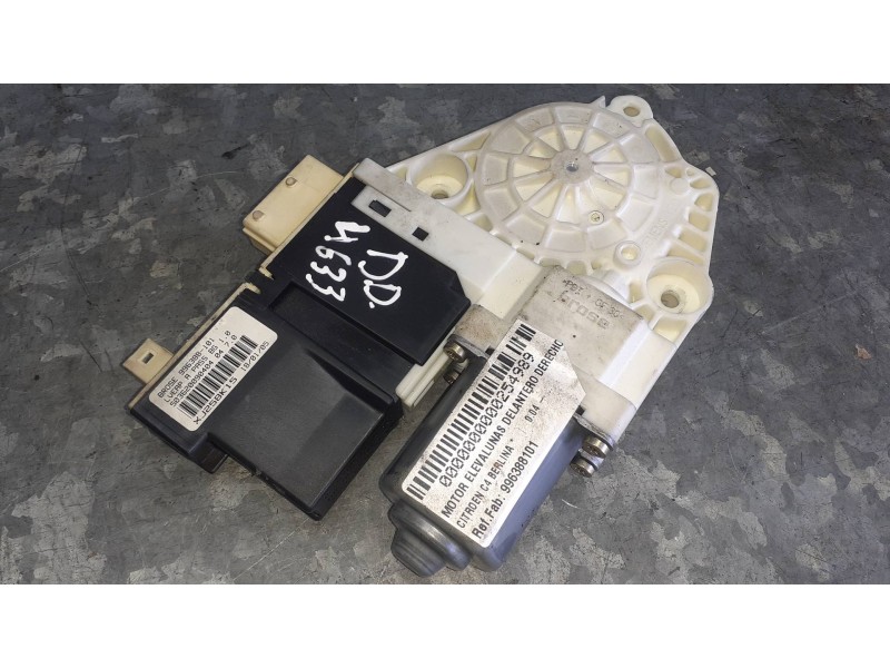 Recambio de motor elevalunas delantero derecho para citroen c4 berlina referencia OEM IAM 996388101 503620090404047 997831101