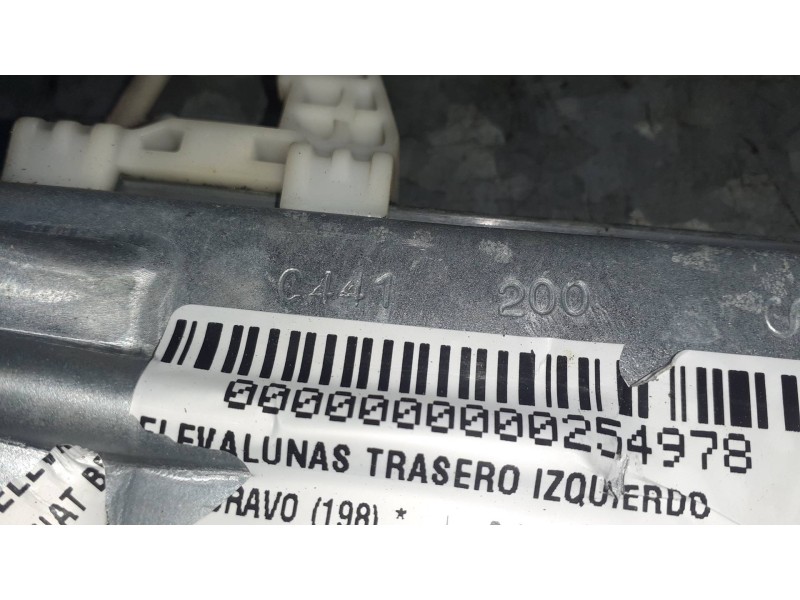 Recambio de elevalunas trasero izquierdo para fiat bravo (198) referencia OEM IAM C441200 MANUAL 