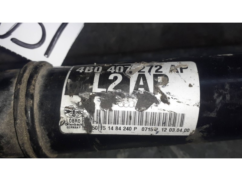 Recambio de transmision delantera izquierda para audi a6 avant (4b5) 2.5 tdi referencia OEM IAM 4B0407272AP  