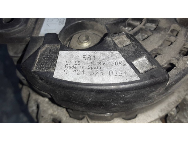 Recambio de alternador para citroen c4 berlina referencia OEM IAM 9646321820 0124525035 