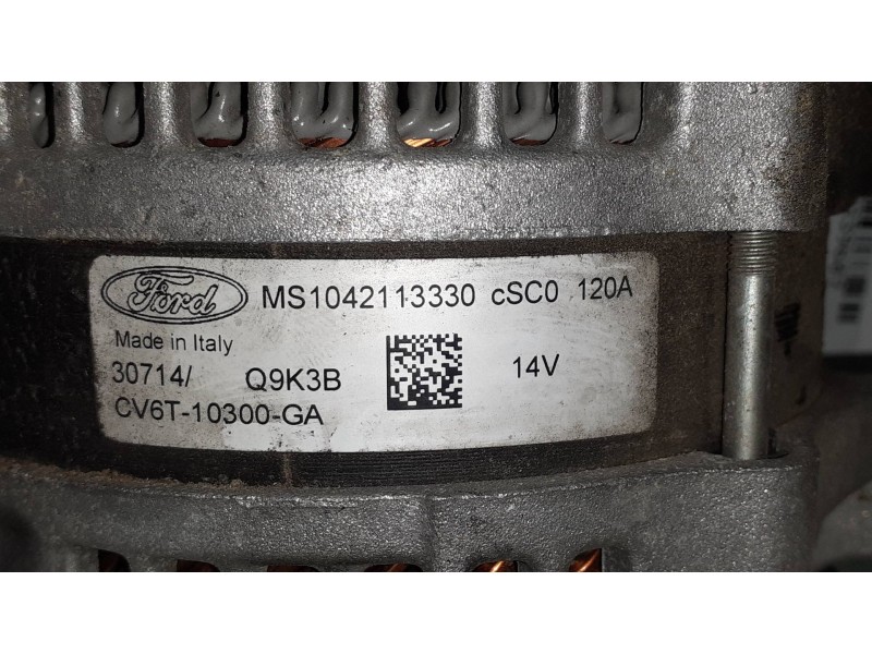 Recambio de alternador para ford focus lim. business referencia OEM IAM CV6T10300GA  120A