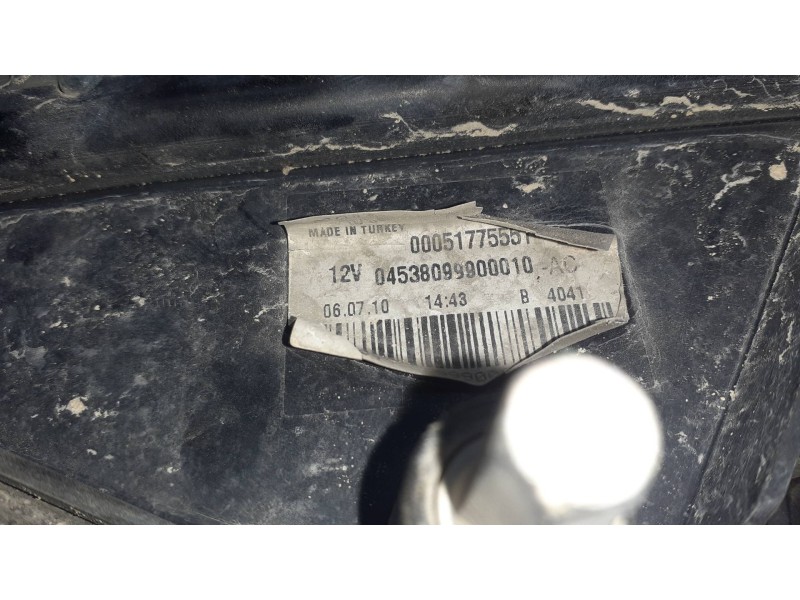 Recambio de faro antiniebla derecho para fiat bravo (198) referencia OEM IAM 45380748 00051775551 04538099900010