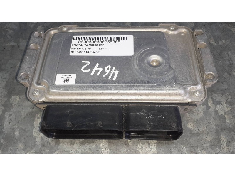 Recambio de centralita motor uce para fiat bravo (198) referencia OEM IAM 51875845G 0261201757 BOSCH