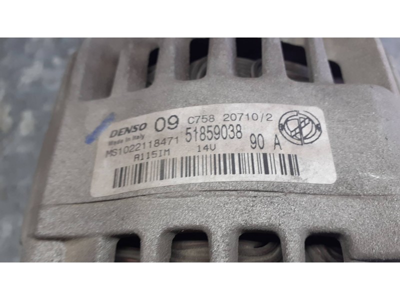 Recambio de alternador para fiat bravo (198) referencia OEM IAM 09C75820710 51859038 90A