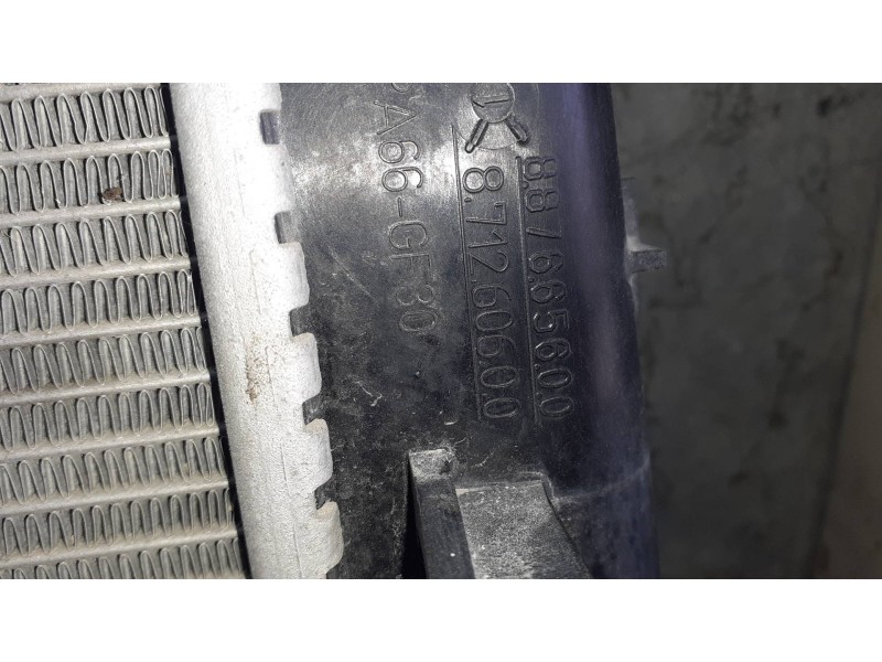 Recambio de radiador agua para fiat bravo (198) referencia OEM IAM 871260500 887665600 871260600