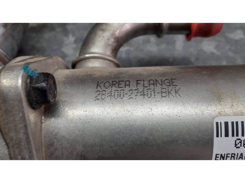 Recambio de enfriador egr para kia carens (un) referencia OEM IAM 2840027401 988294P 2841627400