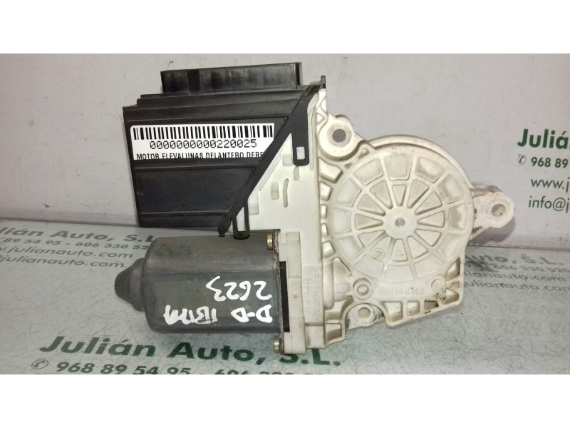Recambio de motor elevalunas delantero derecho para seat ibiza (6l1) stella referencia OEM IAM 104383101 05074140 
