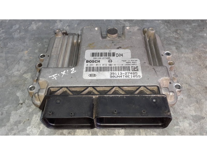 Recambio de centralita motor uce para kia carens (un) referencia OEM IAM 0281013072 3911327485 BOSCH