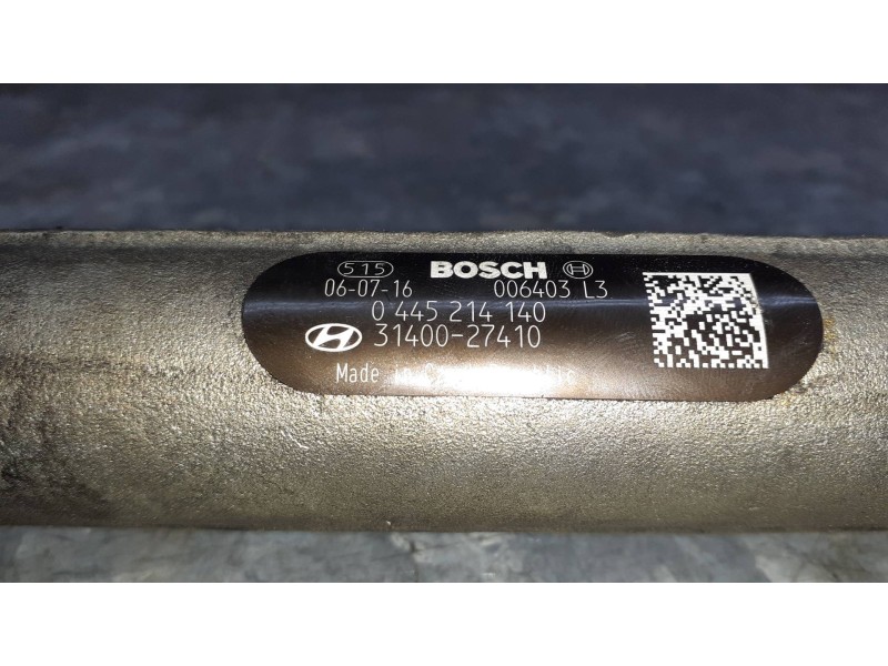 Recambio de rampa inyectora para kia carens (un) referencia OEM IAM 0445214140 3140027410 BOSCH