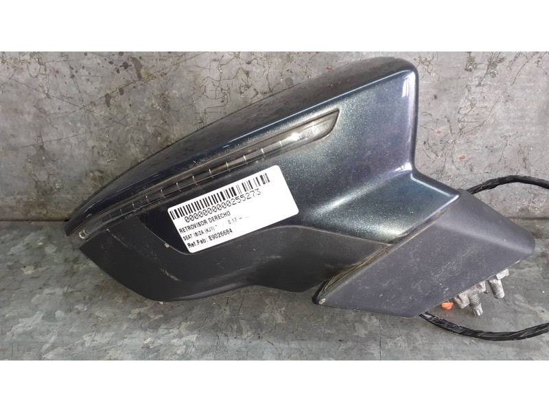 Recambio de retrovisor derecho para seat ibiza (kj1) referencia OEM IAM E9026684 ELECTRICO INTERMITENTE