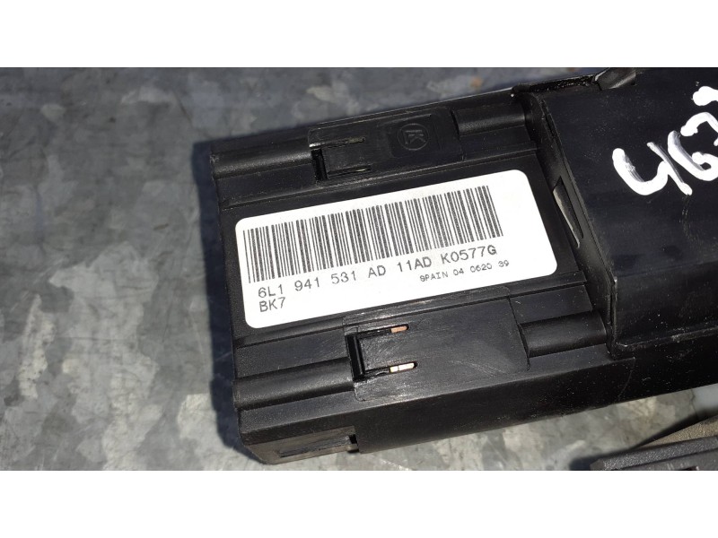 Recambio de mando luces para seat ibiza (6l1) referencia OEM IAM 6L1941531AD  