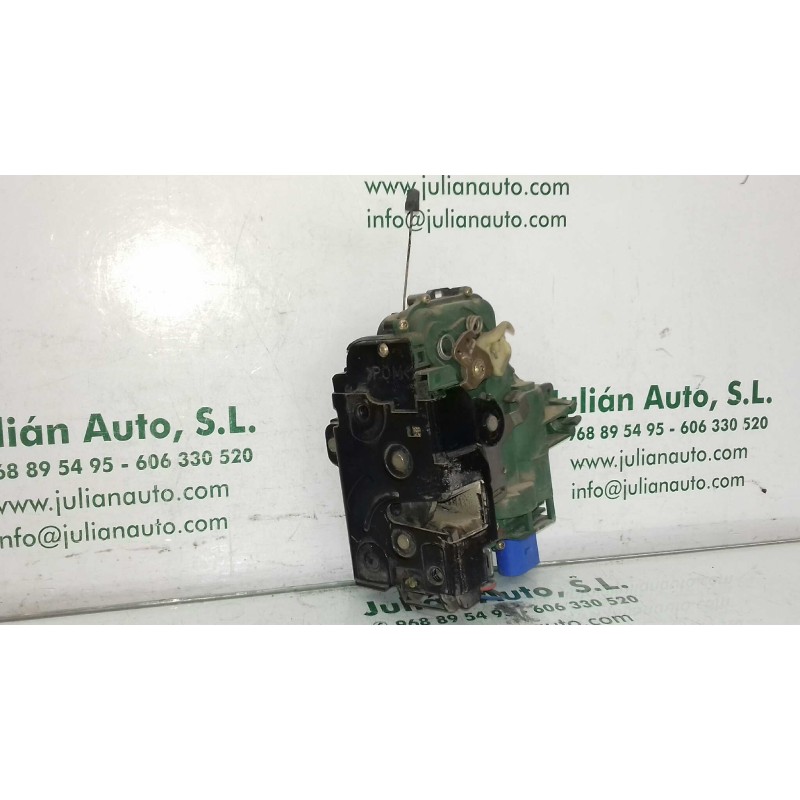 Recambio de cerradura puerta delantera izquierda para seat ibiza (6l1) stella referencia OEM IAM C3B1837015AM 4+4 PINES AZUL