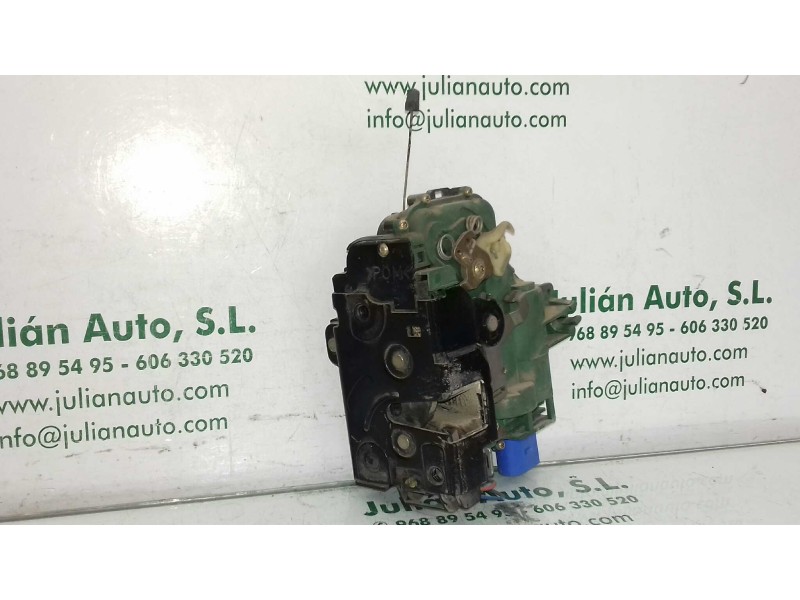 Recambio de cerradura puerta delantera izquierda para seat ibiza (6l1) stella referencia OEM IAM C3B1837015AM 4+4 PINES AZUL