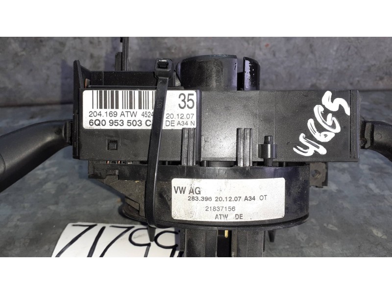 Recambio de mando multifuncion para seat ibiza (6l1) referencia OEM IAM 6Q0953503CJ 204169ATW 2833962012073