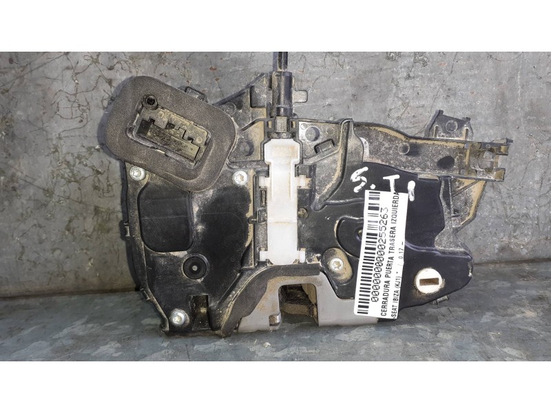 Recambio de cerradura puerta trasera izquierda para seat ibiza (kj1) referencia OEM IAM 10A839015B  