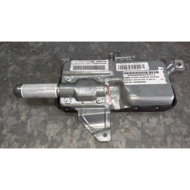 Recambio de airbag lateral delantero izquierdo para mercedes-benz clase c (w203) berlina referencia OEM IAM A2038602505 00270216