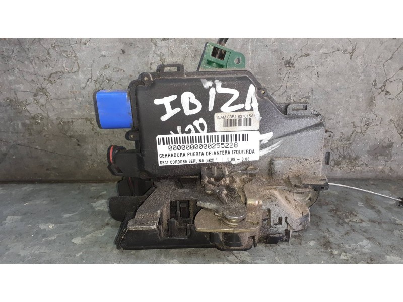 Recambio de cerradura puerta delantera izquierda para seat cordoba berlina (6k2) referencia OEM IAM 15AMC3B1837015AM  