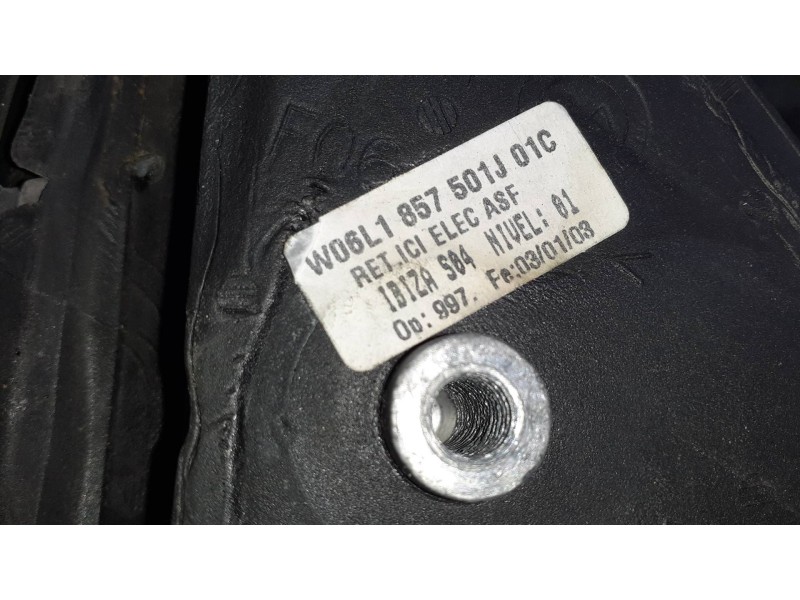 Recambio de retrovisor izquierdo para seat cordoba berlina (6k2) referencia OEM IAM 6L1857501J01C ELECTRICO 