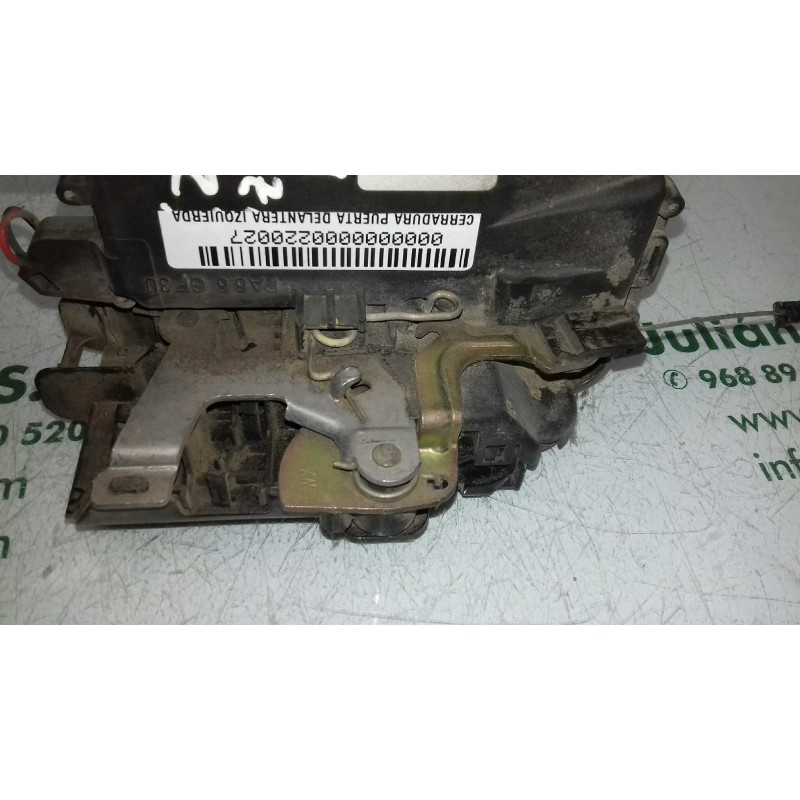 Recambio de cerradura puerta delantera izquierda para seat ibiza (6l1) stella referencia OEM IAM C3B1837015AM 4+4 PINES AZUL